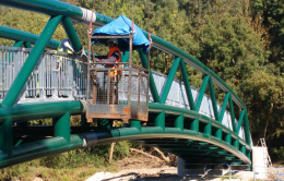 Rénovation peinture pont métallique - SDI Peinture